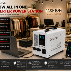 Alternative view of 500W All-in-One Inverter Power Station With 500W MPPT Solar Charge Controller