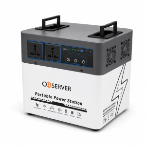 Observer 1000W (1KVA) All-in-One Inverter Power Station – 2000Wh Lithium Battery