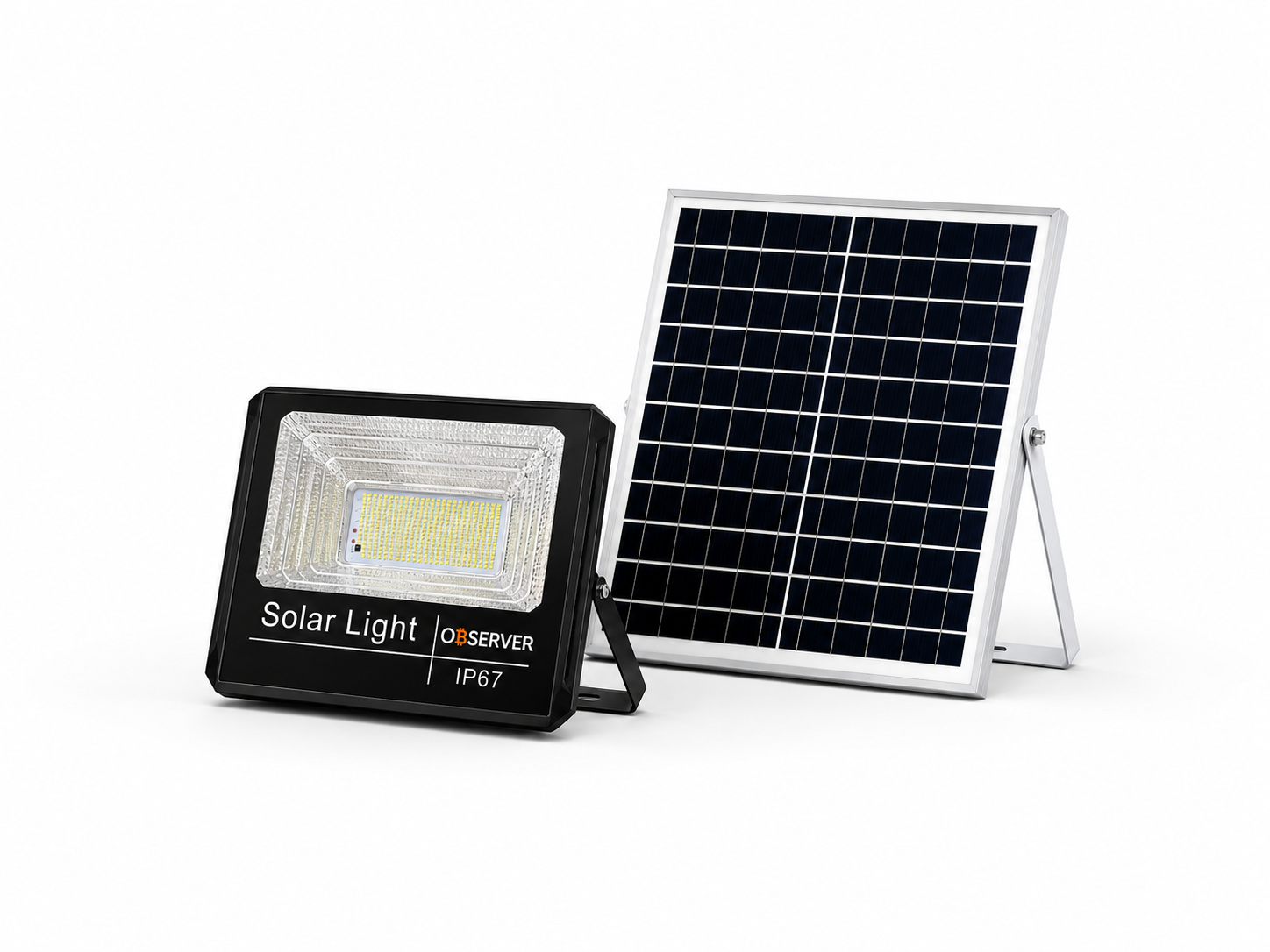 Observer 400W Solar Flood Light