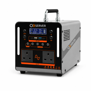 Observer 500W Portable Solar Power Station – 480Wh Lithium Battery